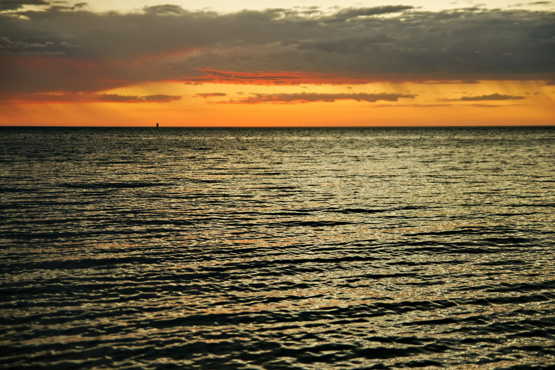 Sonnenuntergang am Strand von Ifaty